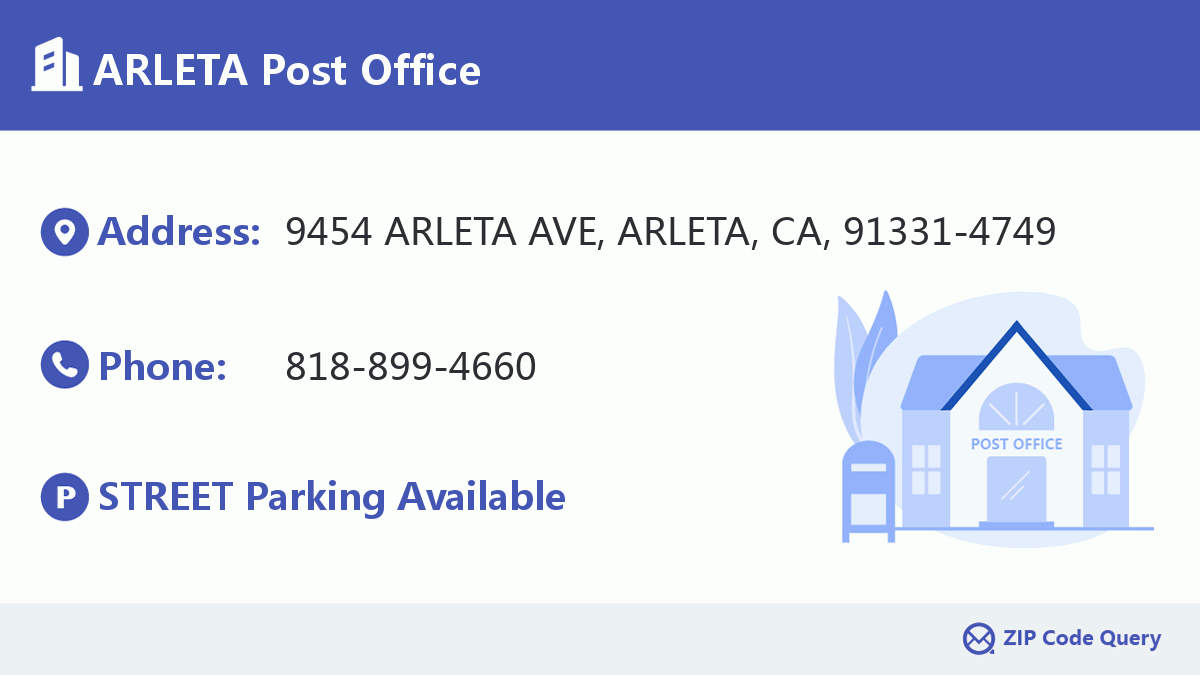 Post Office:ARLETA