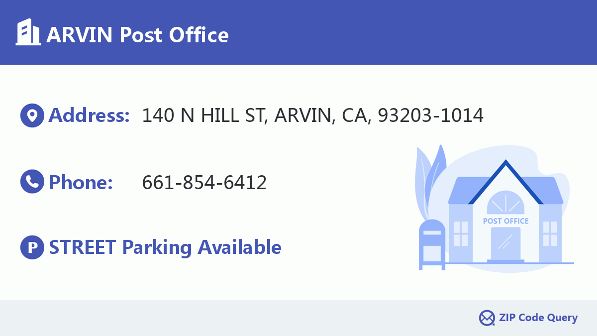 Post Office:ARVIN
