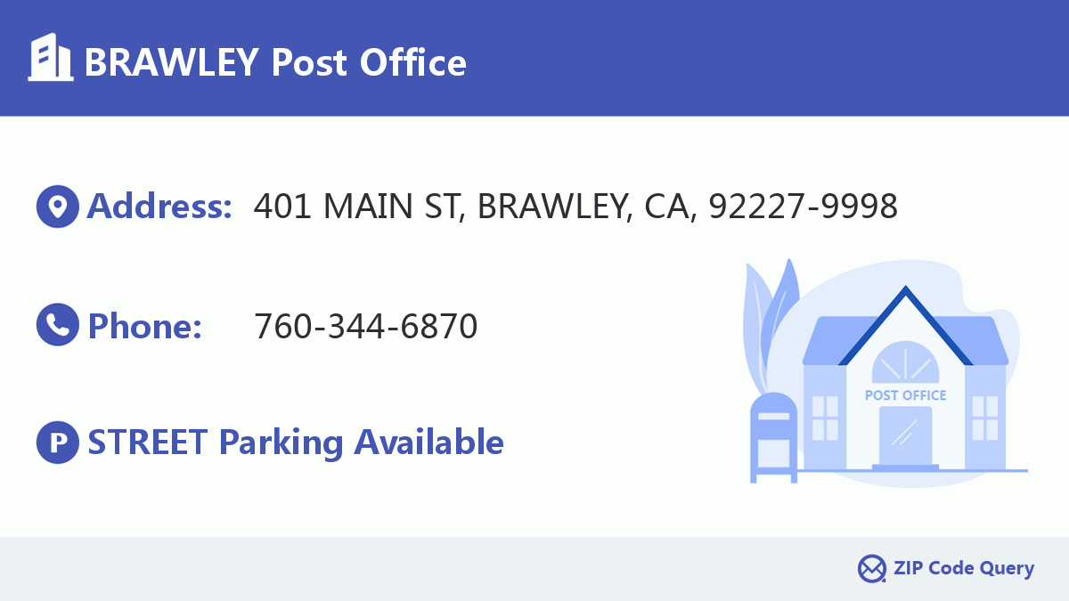 Post Office:BRAWLEY