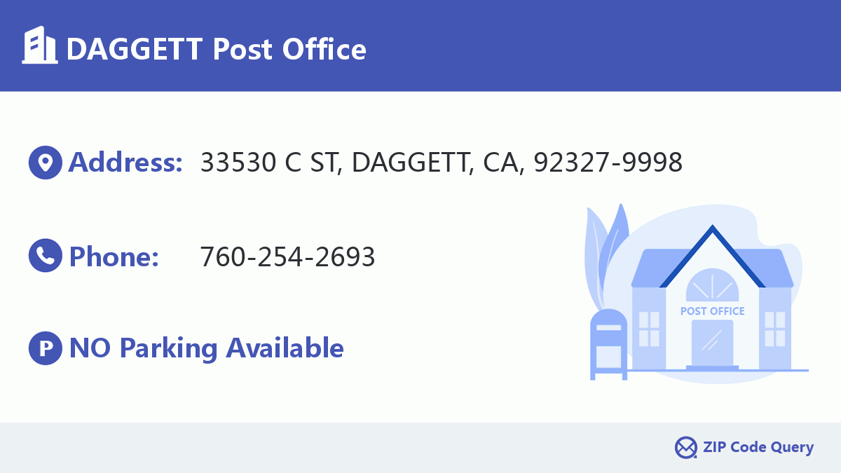 Post Office:DAGGETT