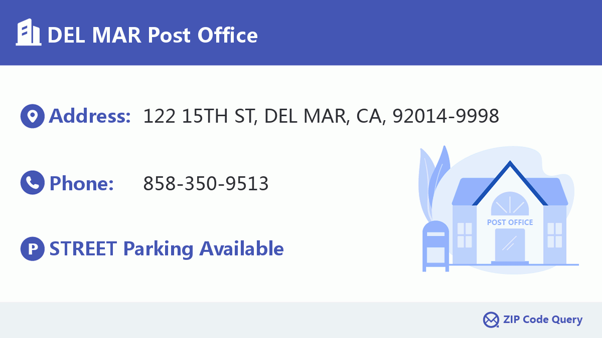 Post Office:DEL MAR