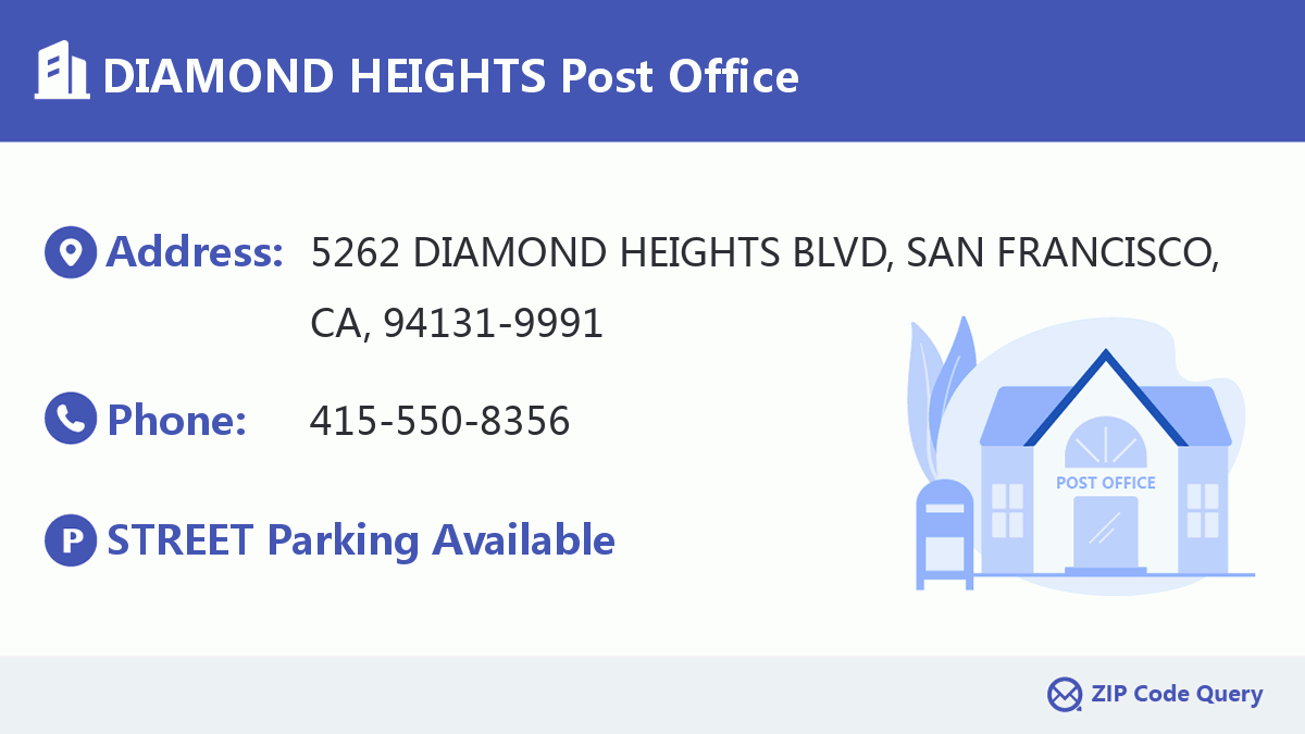 Post Office:DIAMOND HEIGHTS