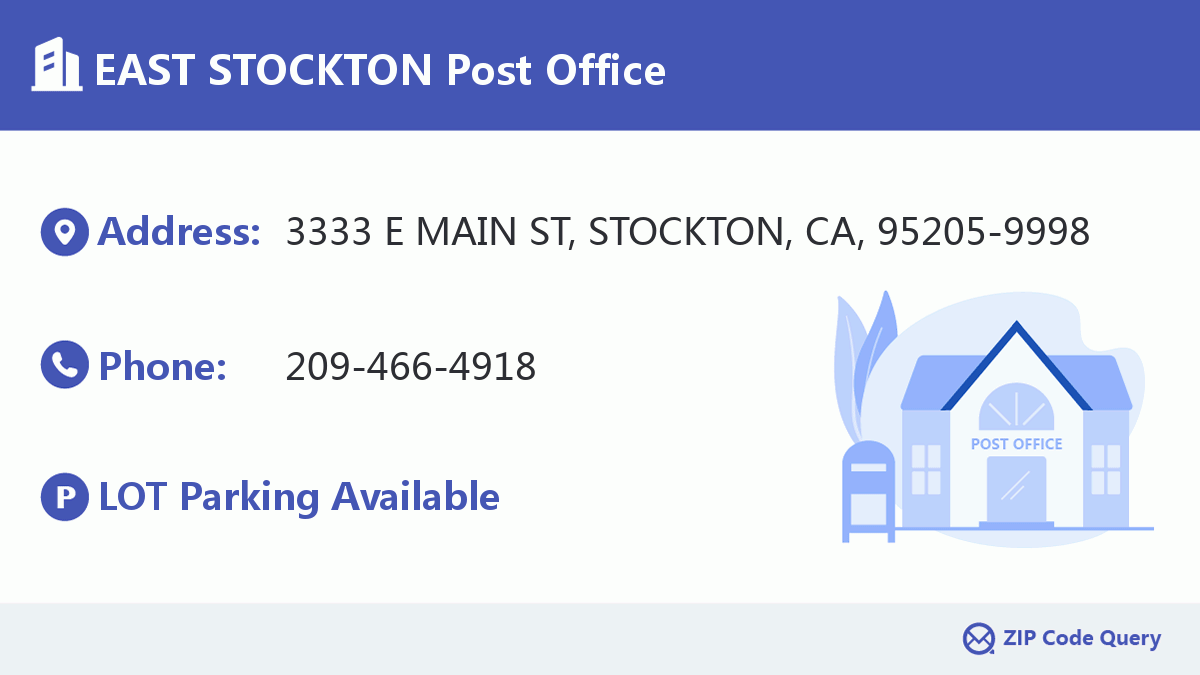 Post Office:EAST STOCKTON
