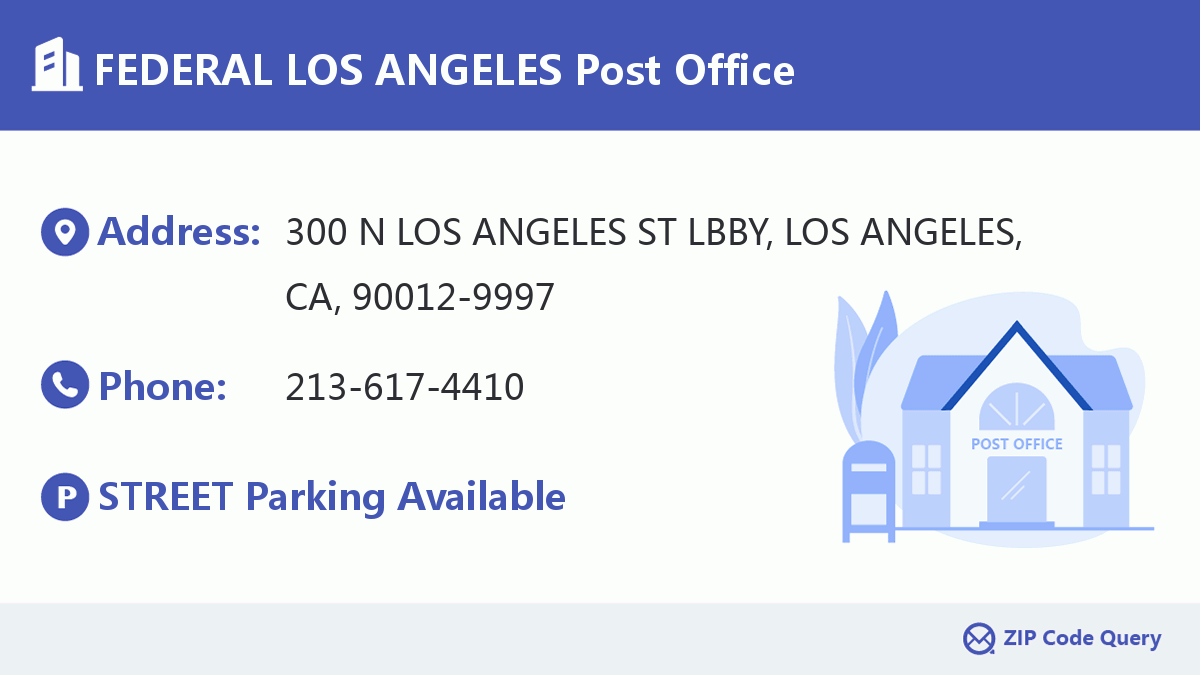Post Office:FEDERAL LOS ANGELES