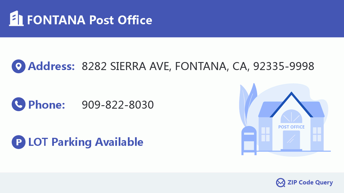 Post Office:FONTANA