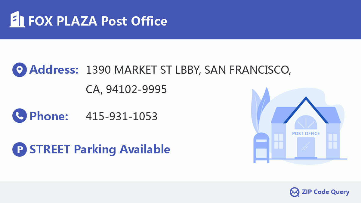 Post Office:FOX PLAZA