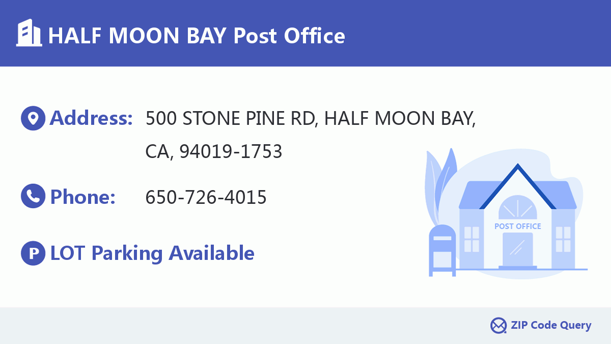 Post Office:HALF MOON BAY