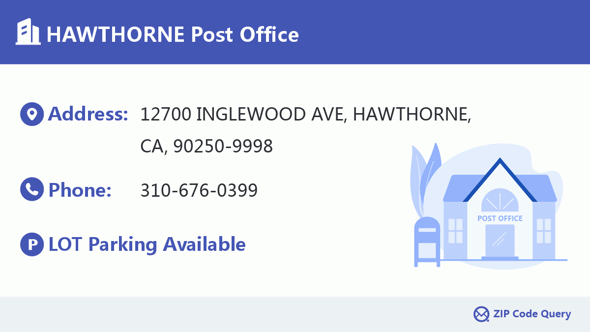Post Office:HAWTHORNE