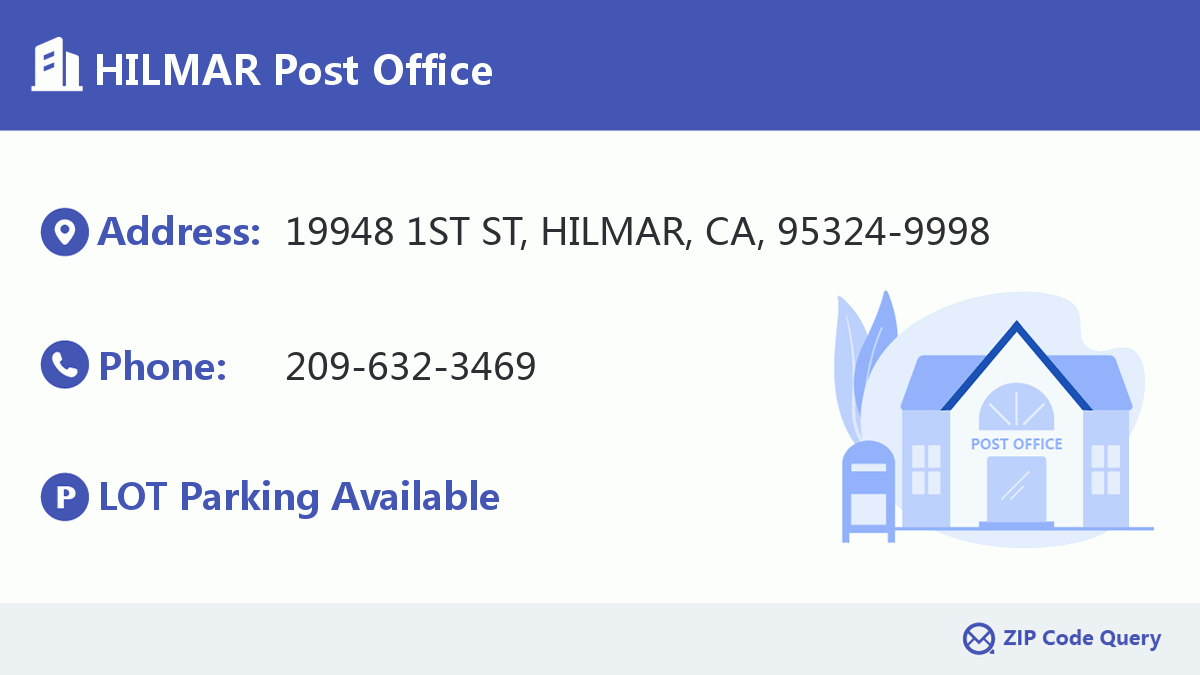 Post Office:HILMAR