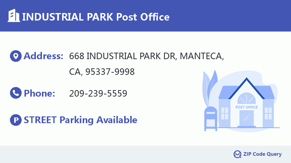 Post Office:INDUSTRIAL PARK