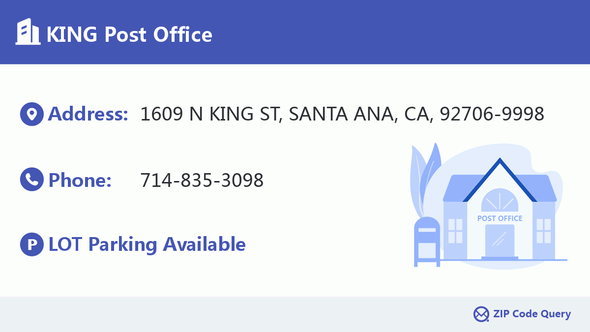 Post Office:KING