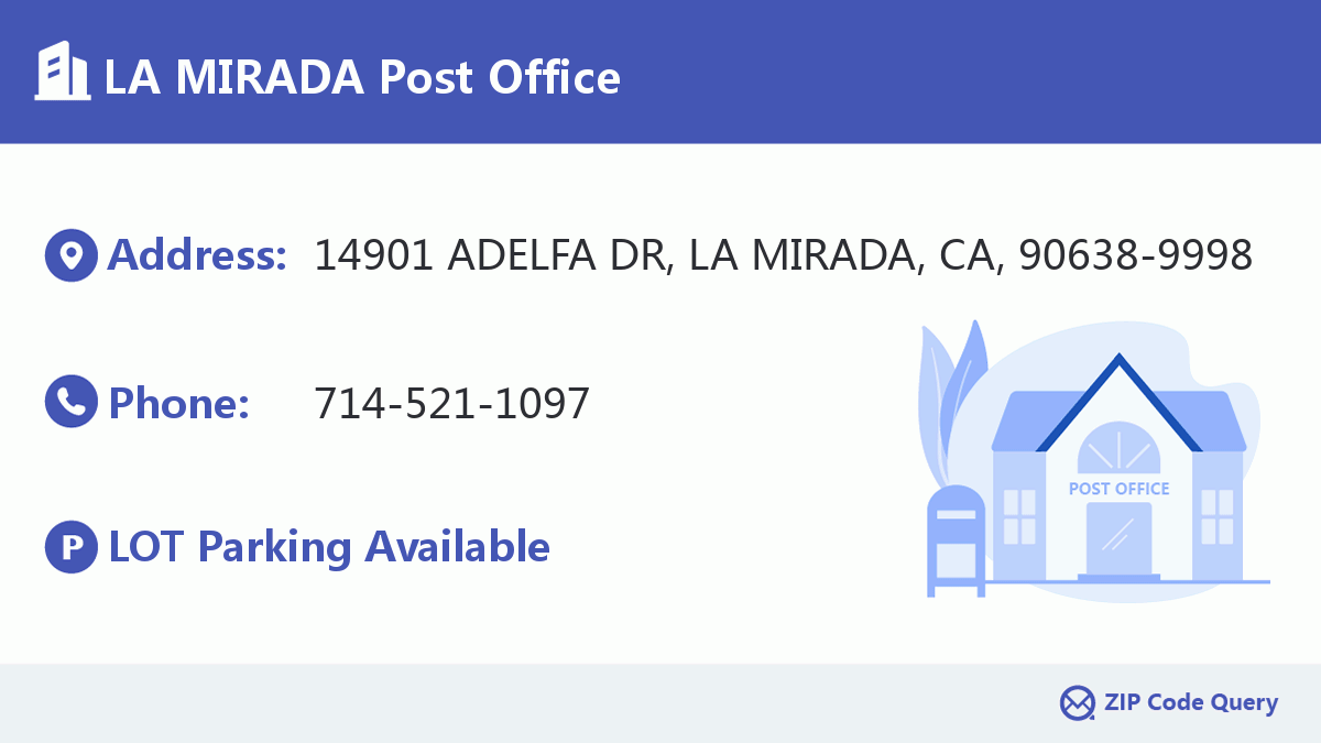 Post Office:LA MIRADA