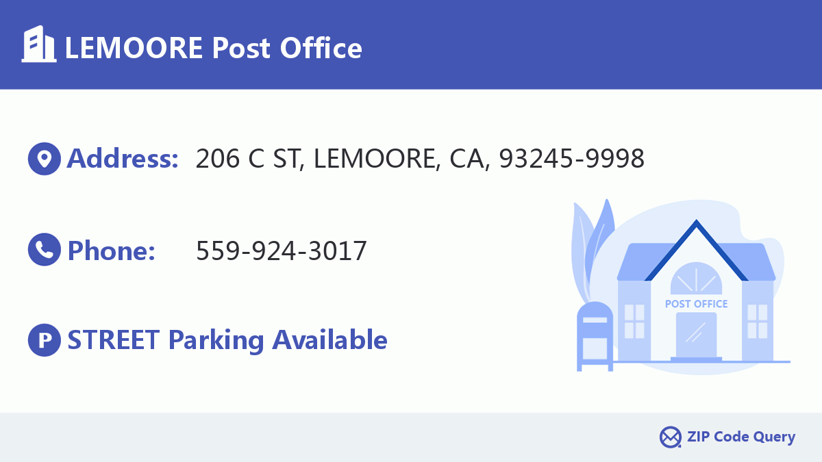 Post Office:LEMOORE