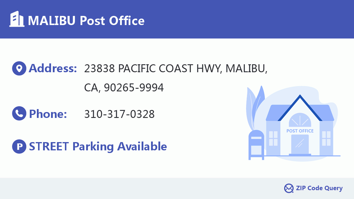 Post Office:MALIBU