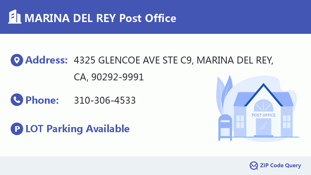 Post Office:MARINA DEL REY
