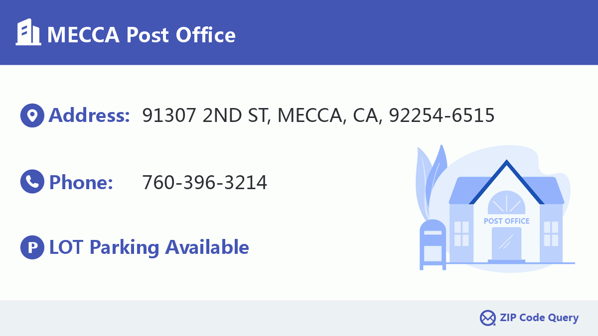 Post Office:MECCA