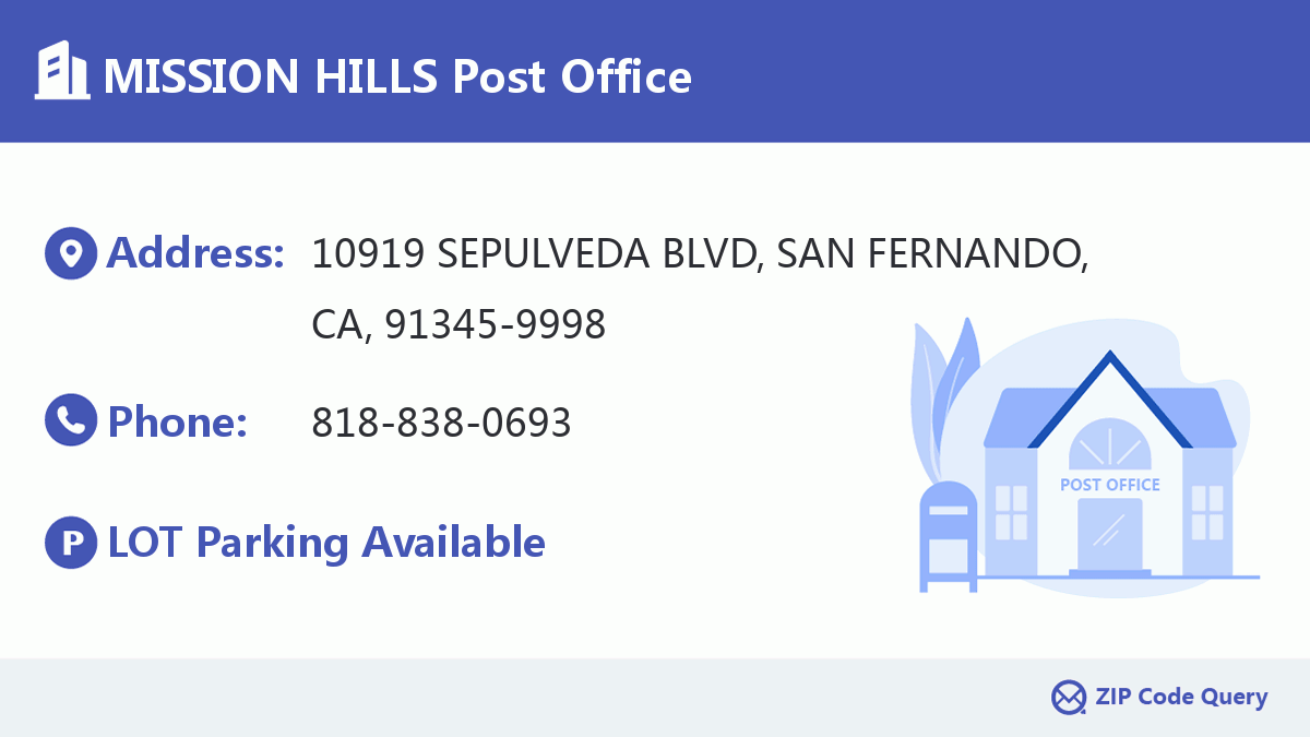 Post Office:MISSION HILLS