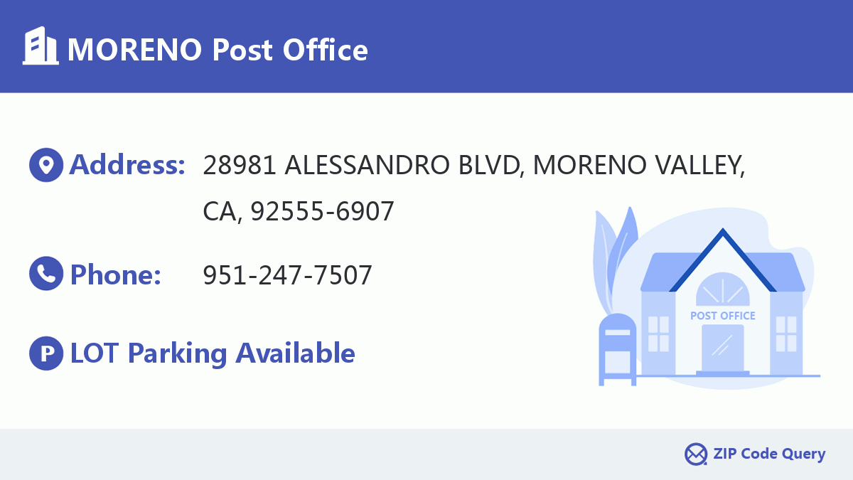 Post Office:MORENO