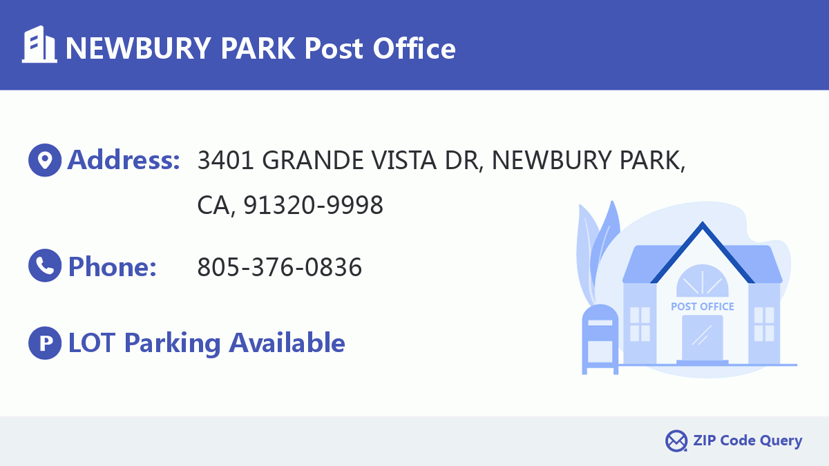 Post Office:NEWBURY PARK