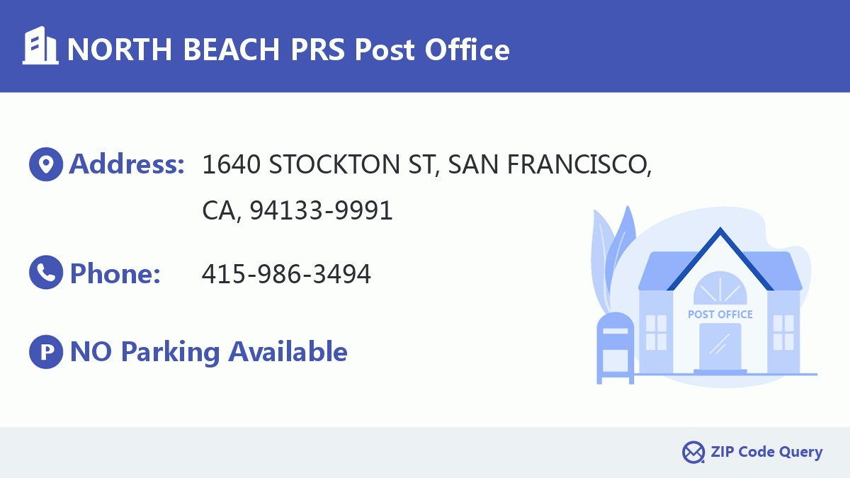 Post Office:NORTH BEACH PRS