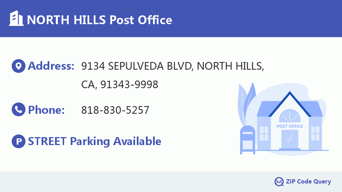 Post Office:NORTH HILLS