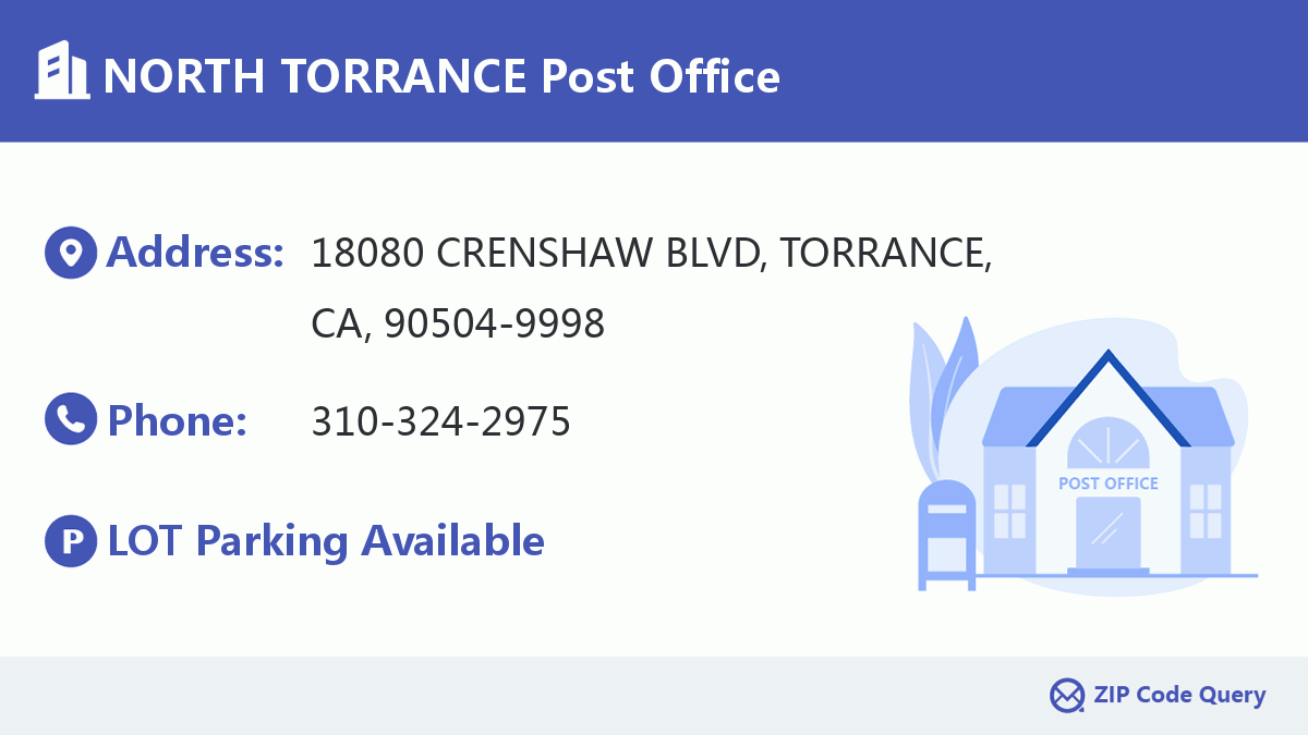 Post Office:NORTH TORRANCE