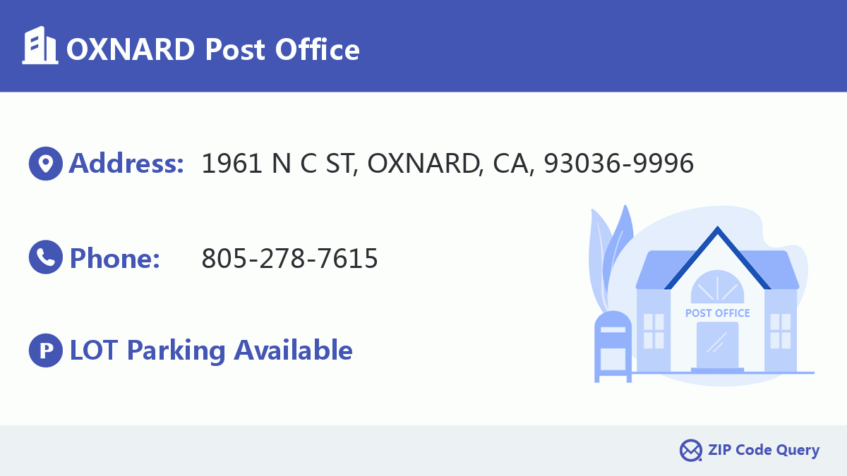 Post Office:OXNARD