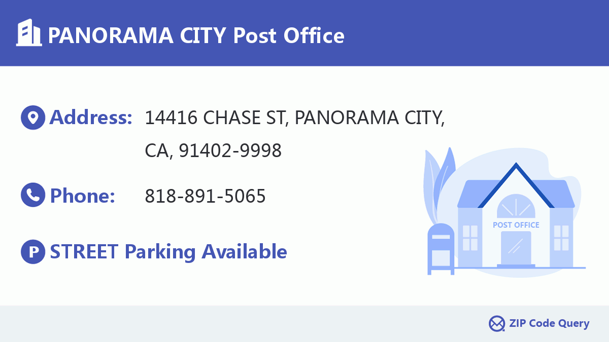 Post Office:PANORAMA CITY
