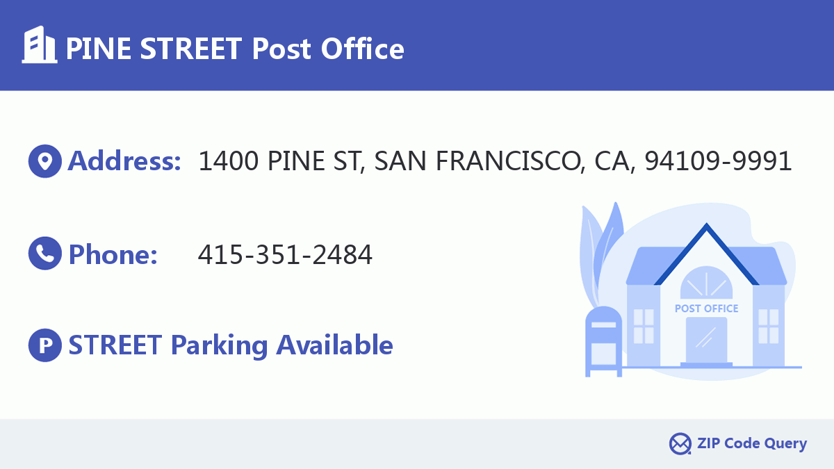 Post Office:PINE STREET