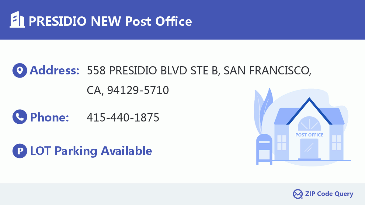 Post Office:PRESIDIO NEW