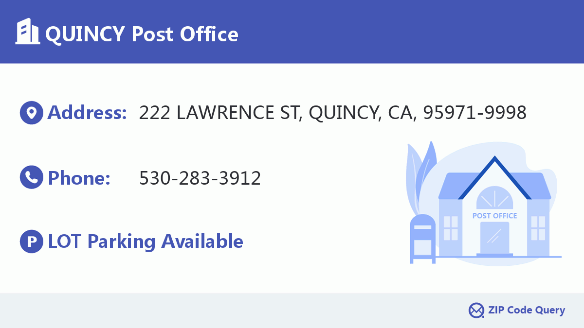 Post Office:QUINCY