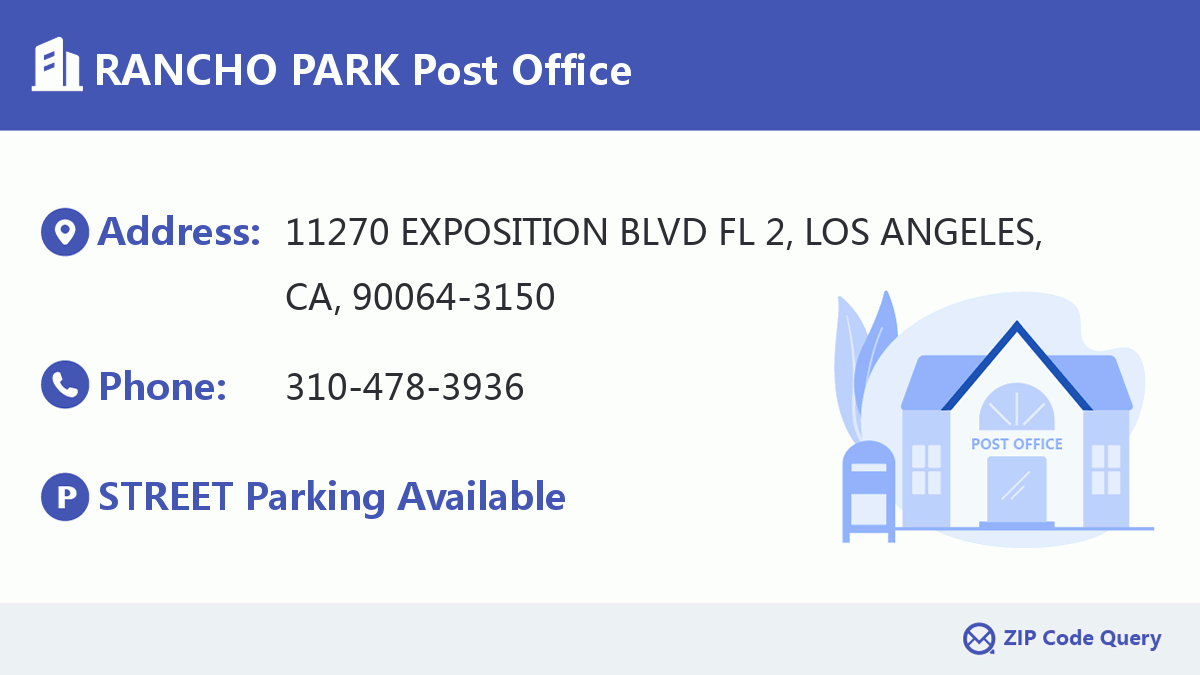 Post Office:RANCHO PARK