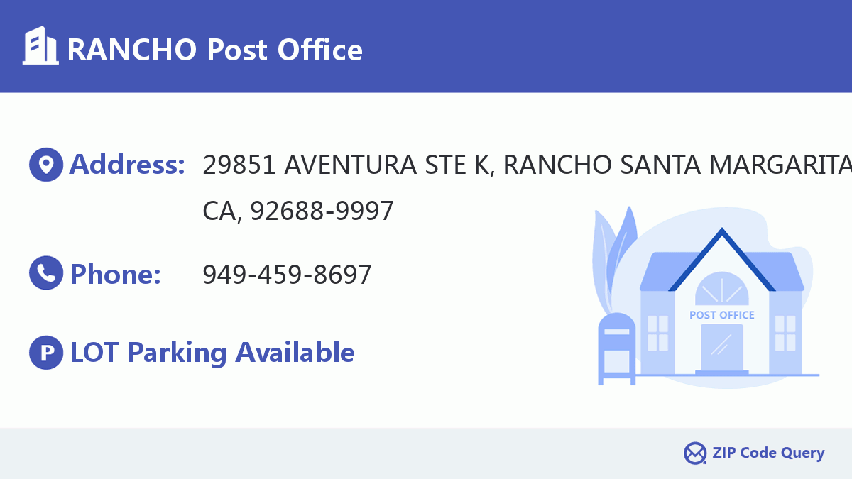 Post Office:RANCHO