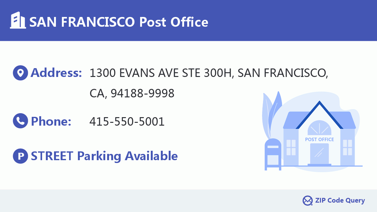 Post Office:SAN FRANCISCO