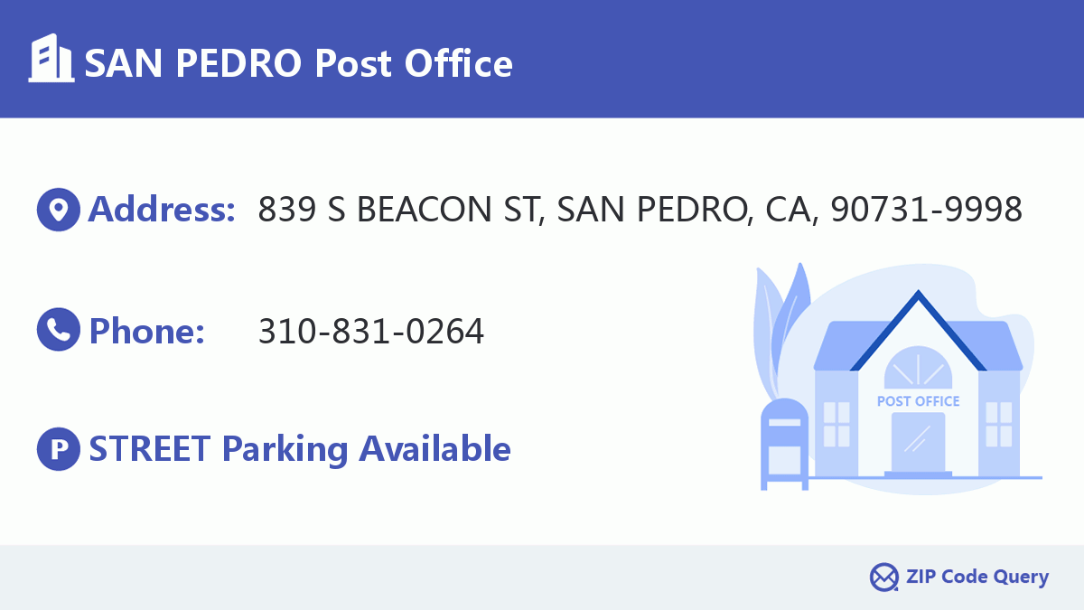 Post Office:SAN PEDRO