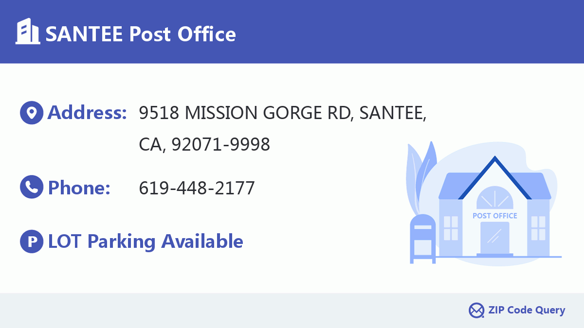 Post Office:SANTEE
