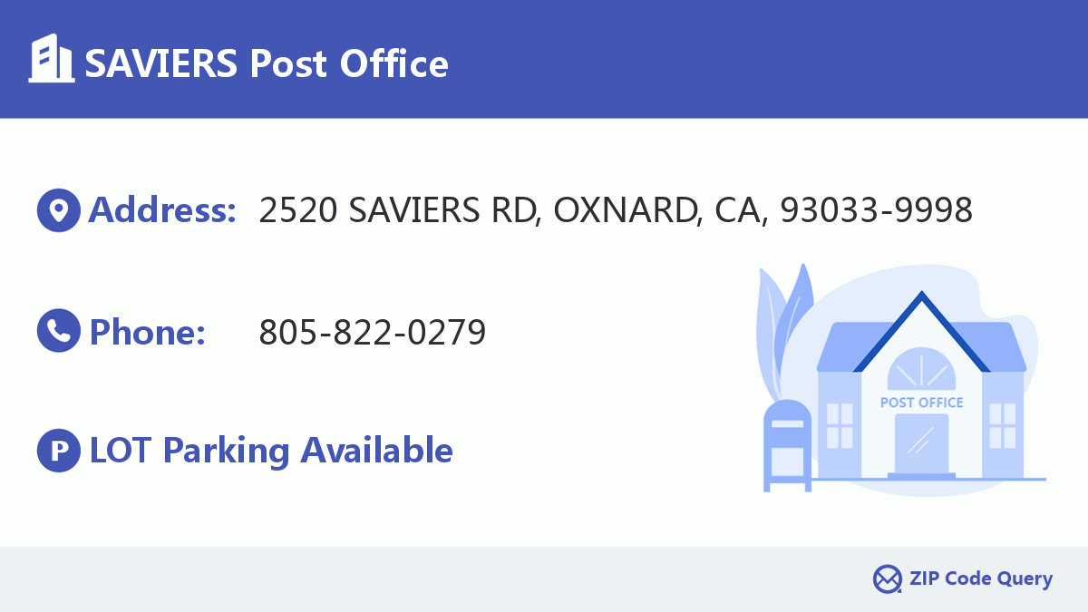 Post Office:SAVIERS