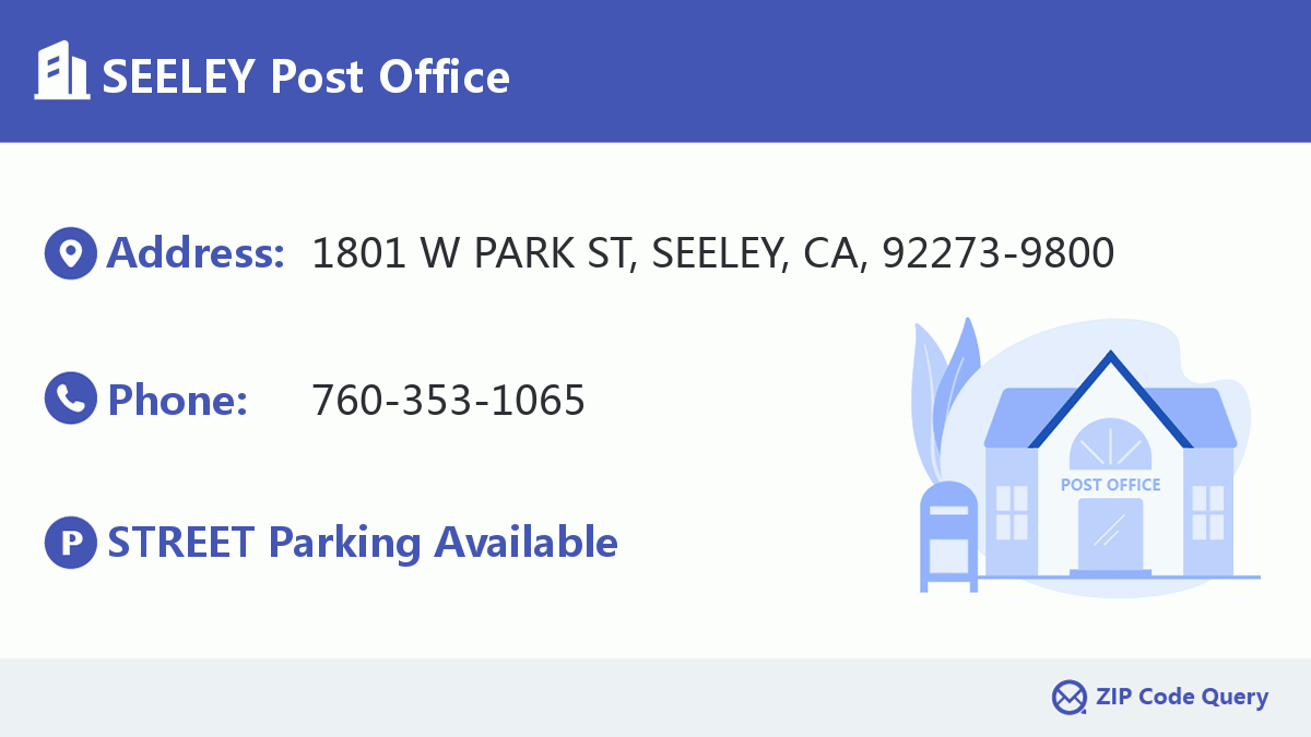 Post Office:SEELEY