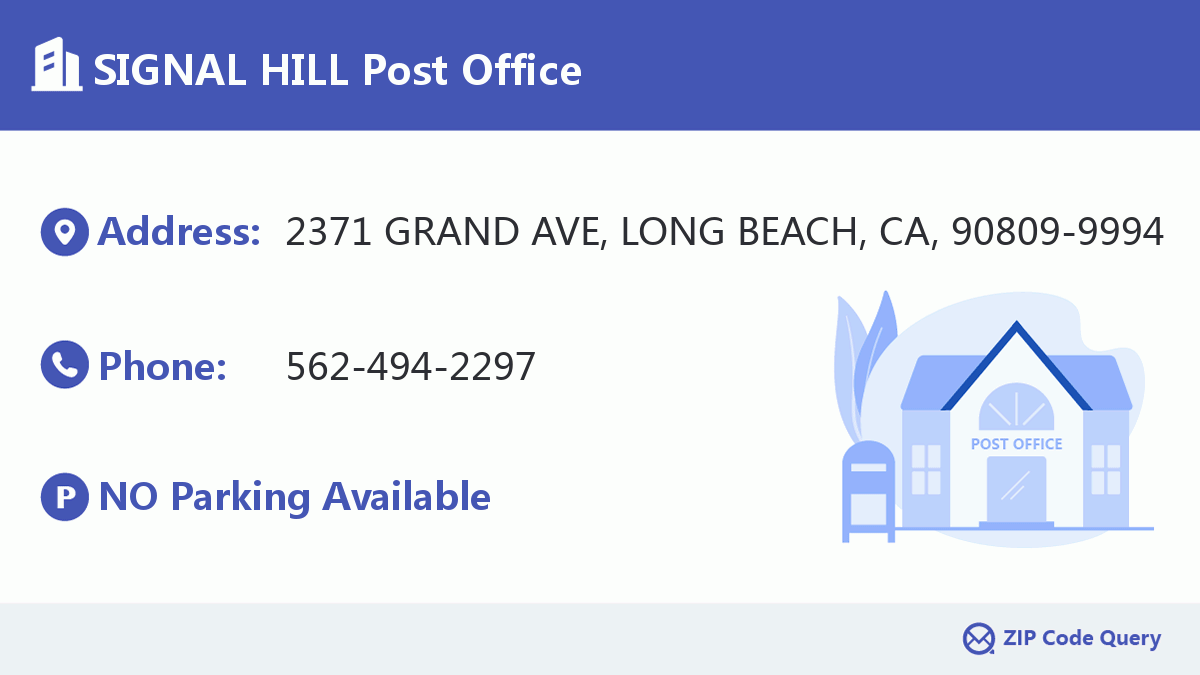 Post Office:SIGNAL HILL