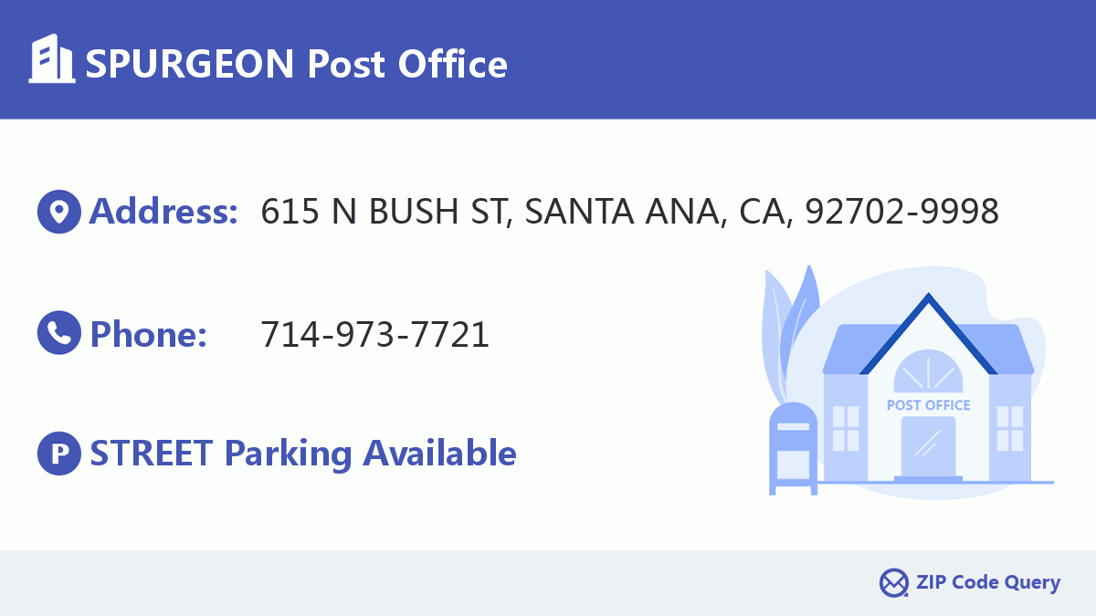 Post Office:SPURGEON