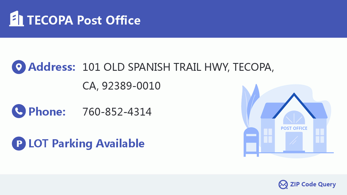 Post Office:TECOPA