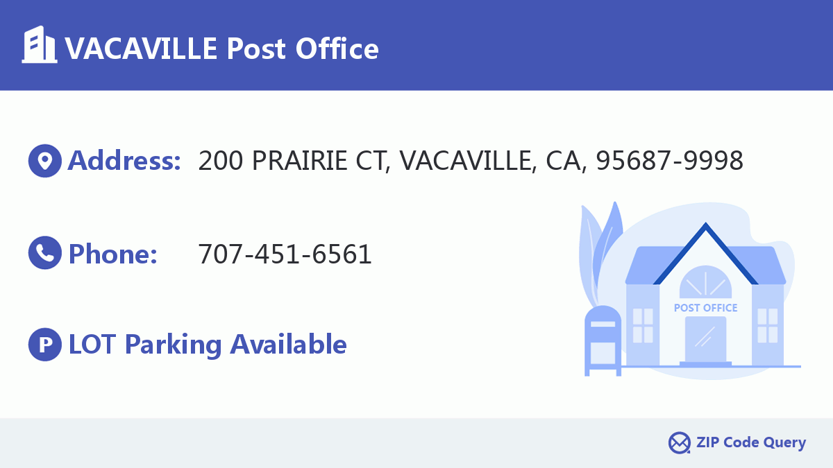 Post Office:VACAVILLE