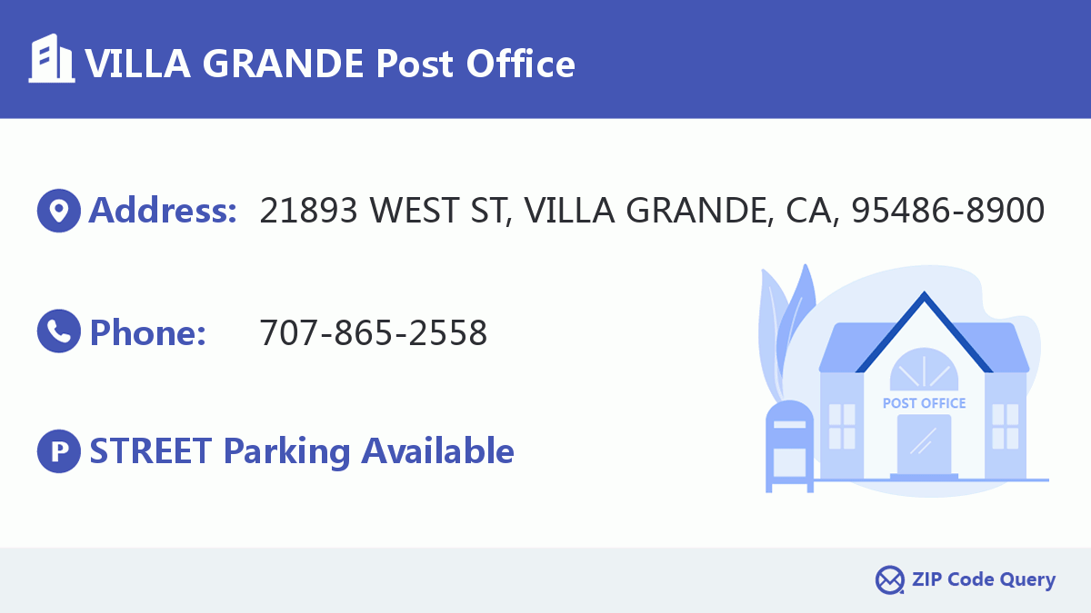 Post Office:VILLA GRANDE