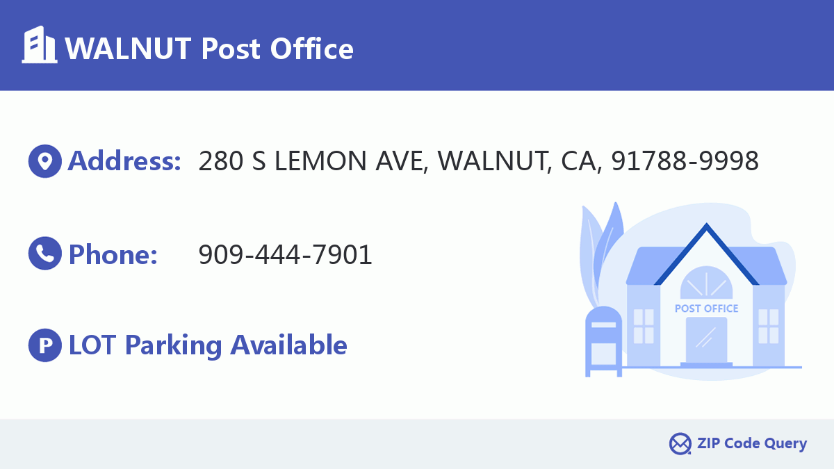 Post Office:WALNUT