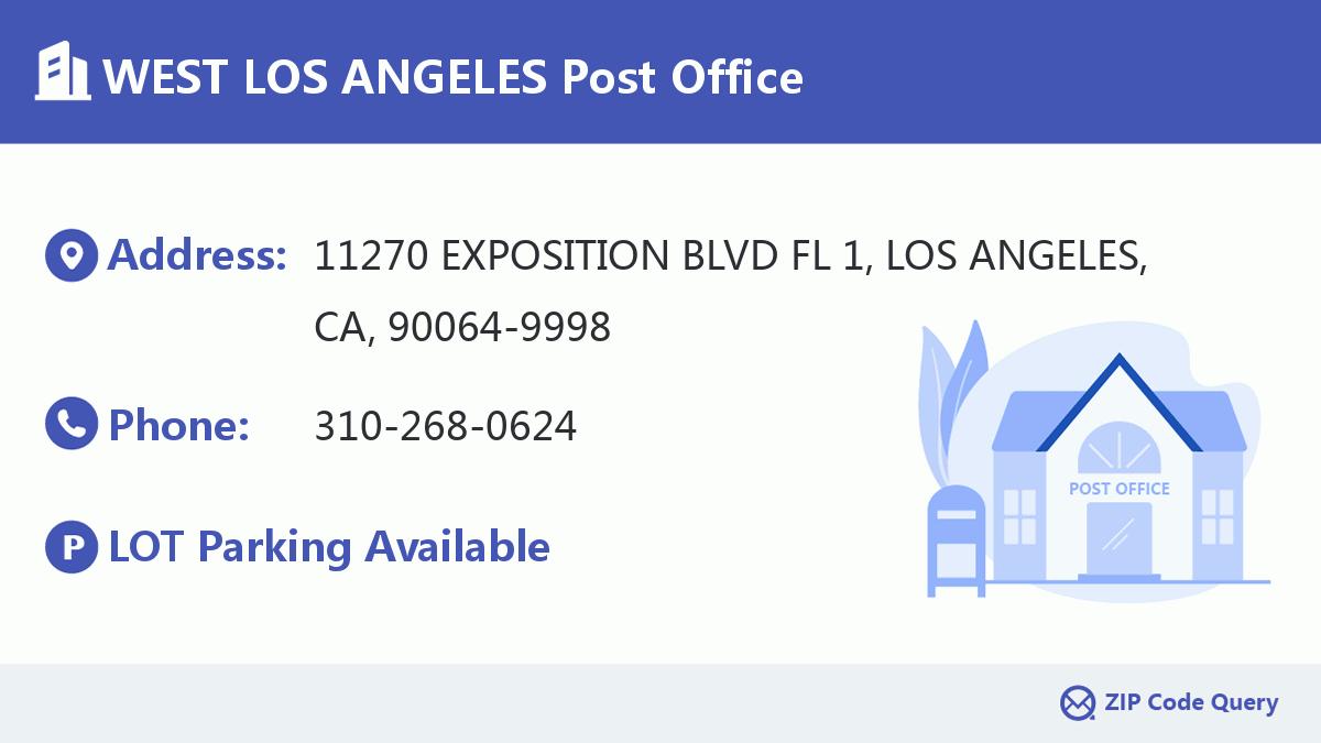 Post Office:WEST LOS ANGELES