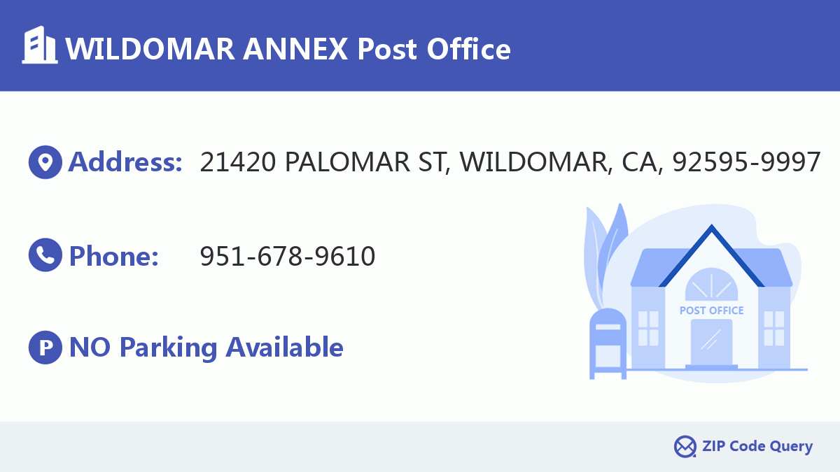 Post Office:WILDOMAR ANNEX