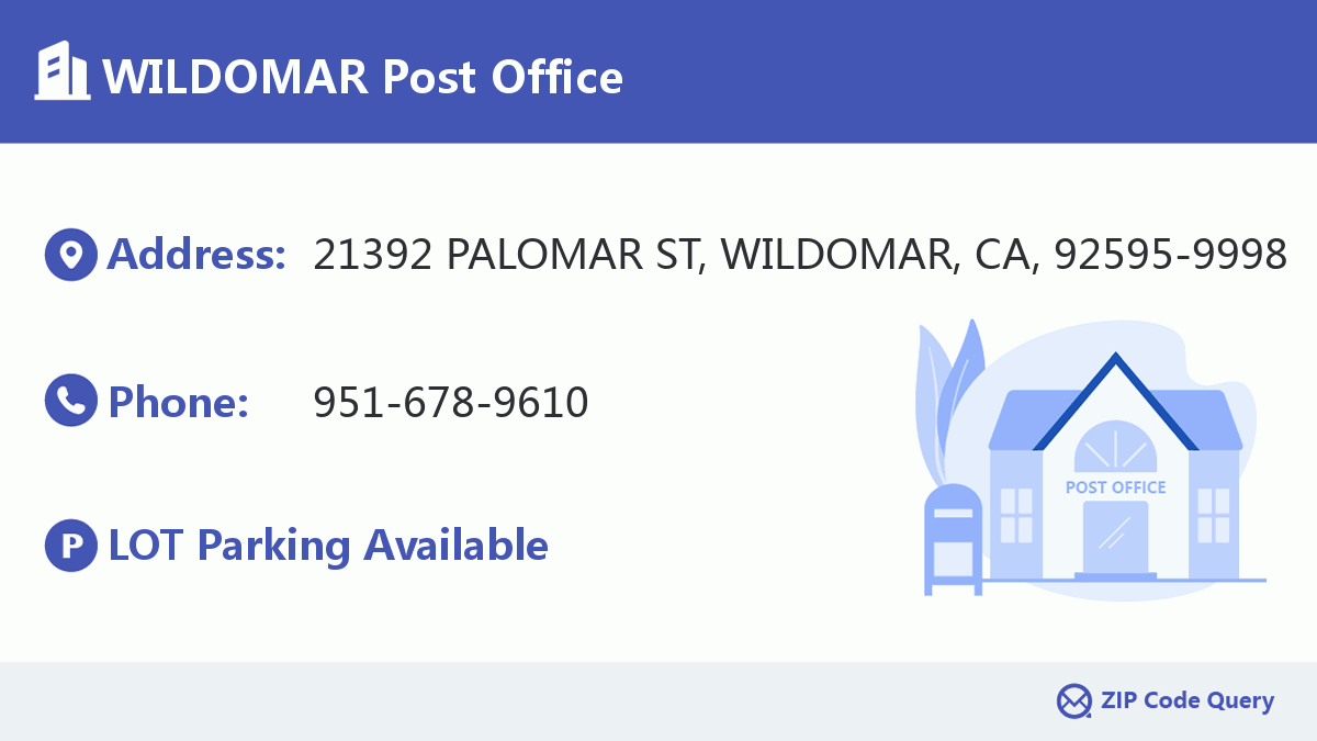 Post Office:WILDOMAR