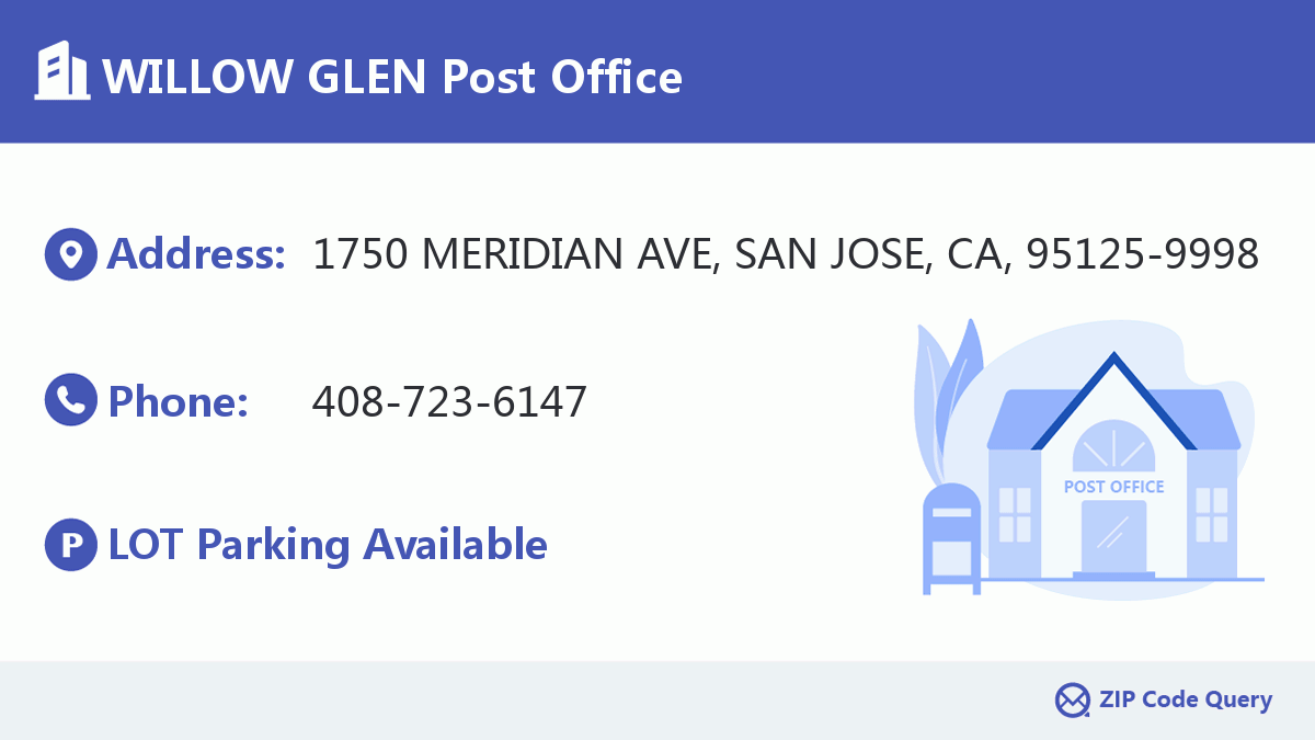 Post Office:WILLOW GLEN
